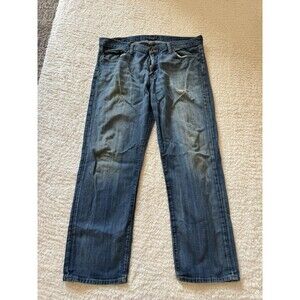 Vintage LUCKY BRAND 221 Original Straight Men’s Jean Denim 38x30 Made In LA Blue